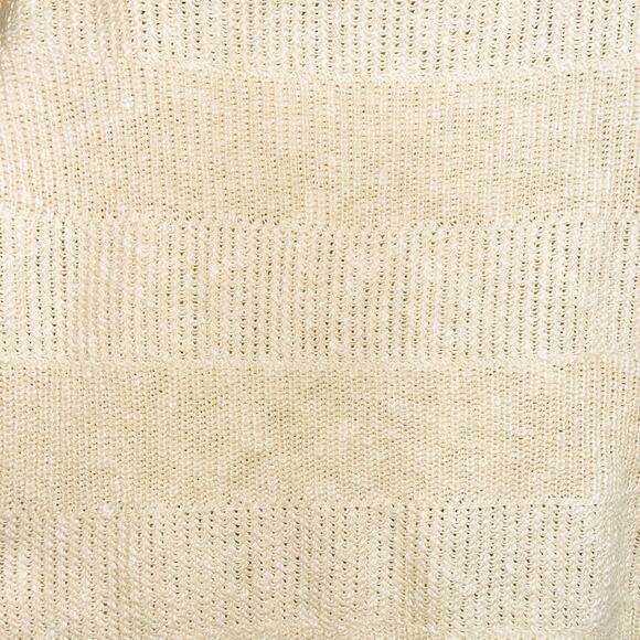 LL Bean Womens Crew Neck Pullover Sweater - Beige, Size XL - Picture 3 of 6